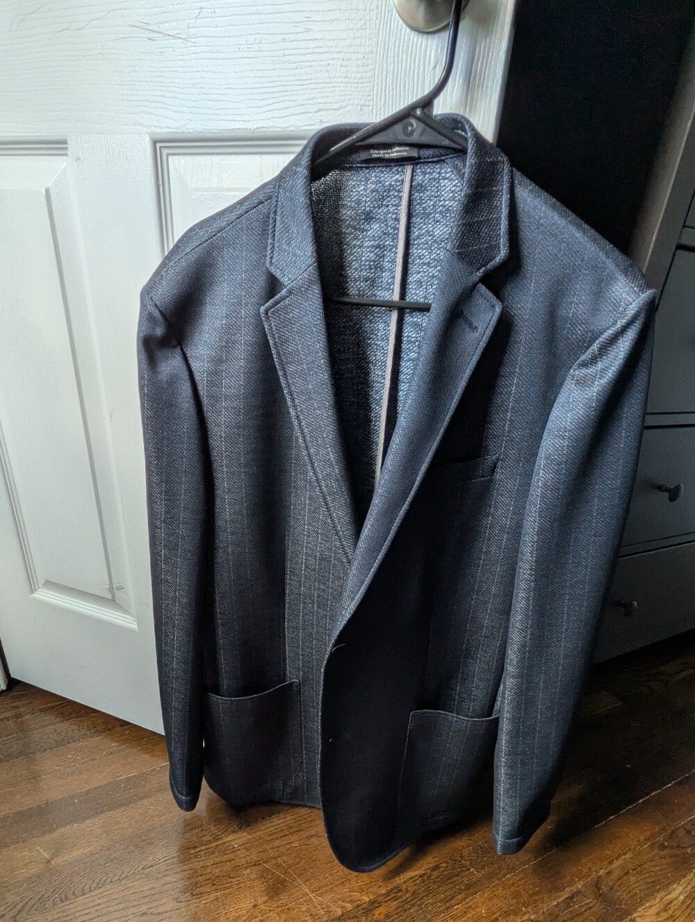 Vince Camuto Mens Pinstripe Blazer Size L (42)